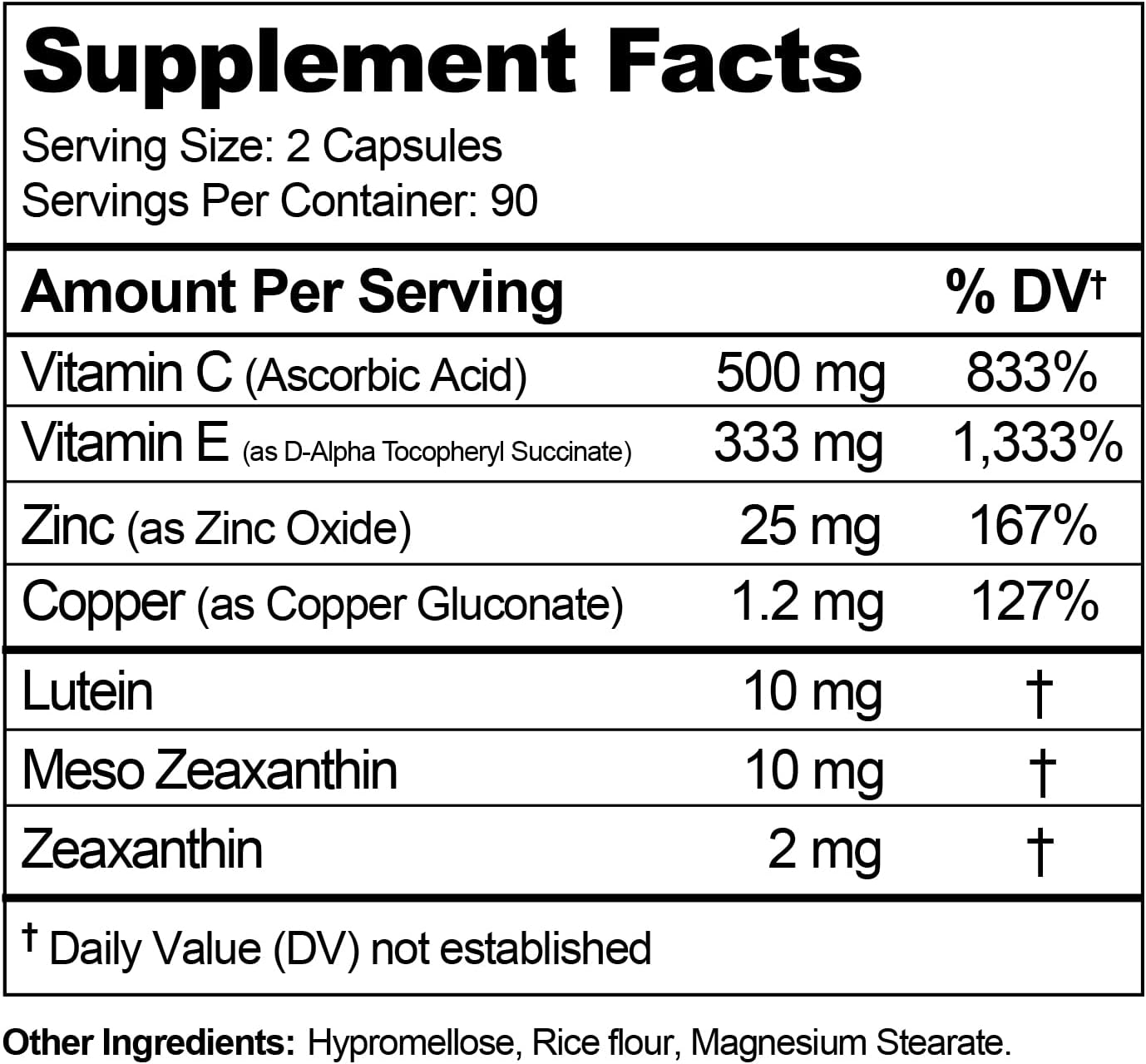 180-Count Eye Vitamin H12055