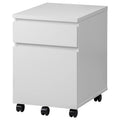 White 16 1/2x23 1/4 Drawer Unit on Casters M118