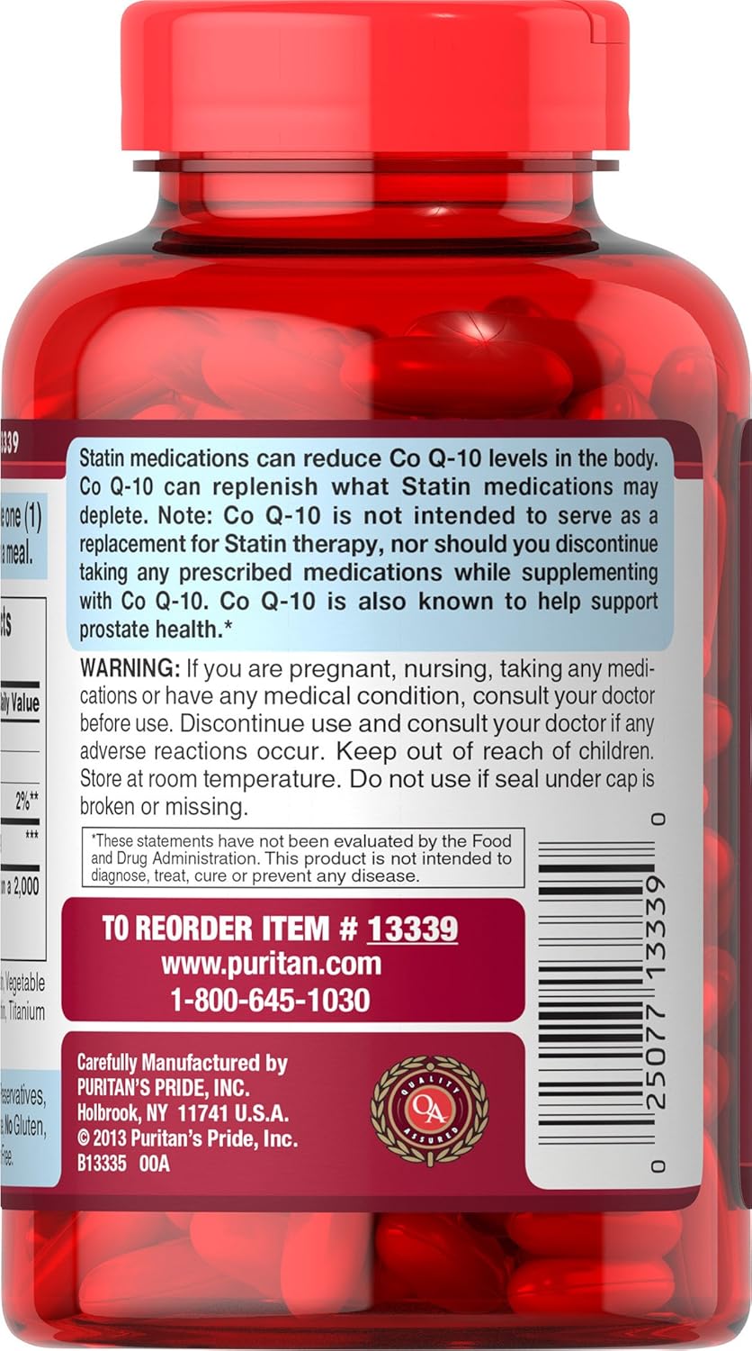 400 Mg CoQ10 Softgel, 120 Count X434861