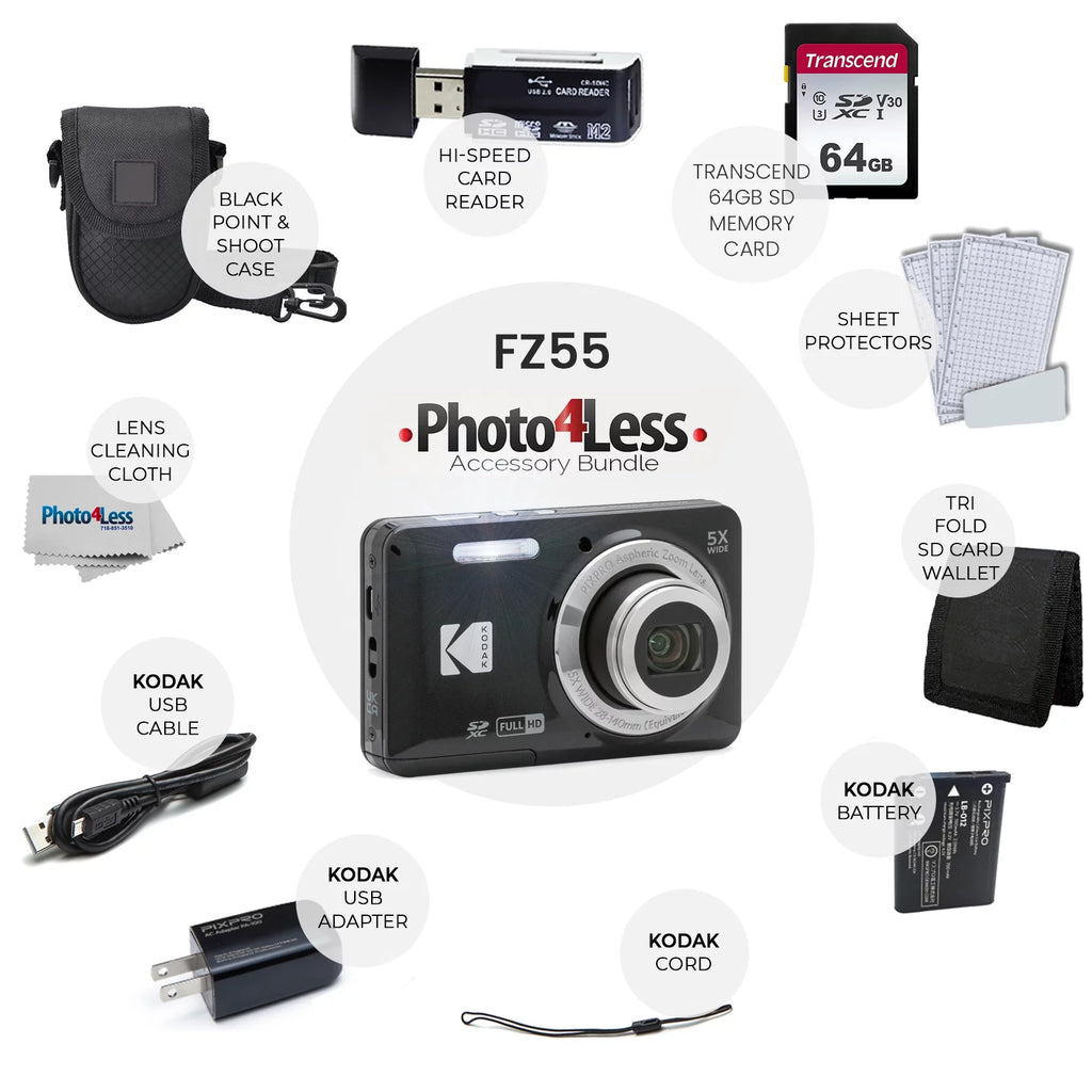 Black Digital Camera P20658