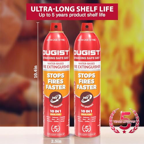 10-in-1 Portable Water-Based Fire Extinguisher Spray Y99119