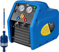 1 HP Dual Cylinder Portable Refrigerant Recovery Machine L5047