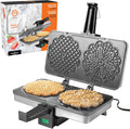 Non-stick Electric Pizzelle Maker Z823