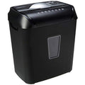 12 Sheet Cross Cut Paper Shredder with 4.8 Gallon Bin, Black J268