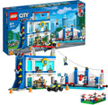 Police Training Academy Station Playset with Obstacle Course, Horse Figure, Quad Bike Toy and 6 Officer Minifigures J52455
