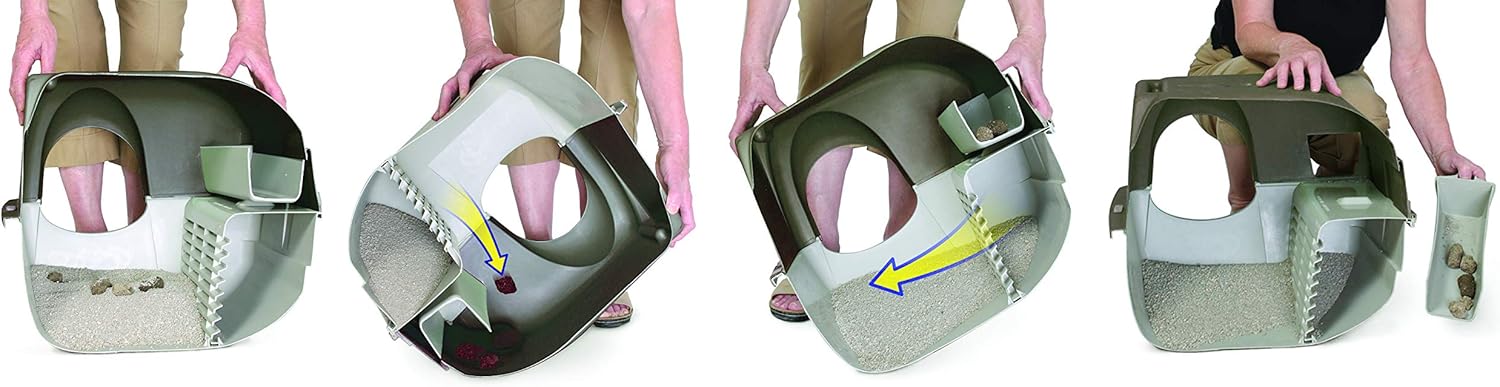 Self-Cleaning Litter Box, Regular, Taupe A66392
