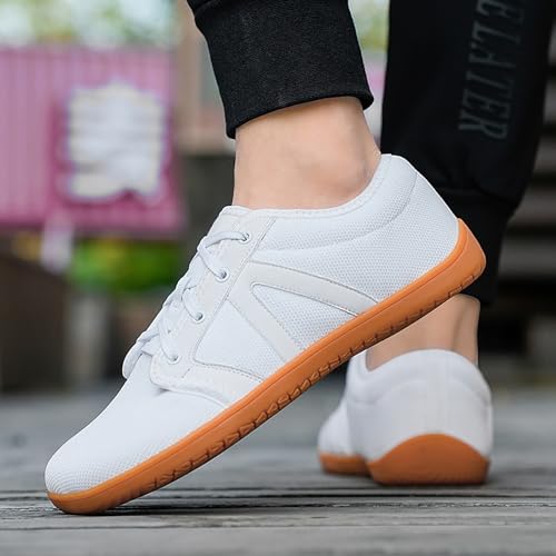 Men's Mesh Lace-Up Flat Casual Sneakers L142816