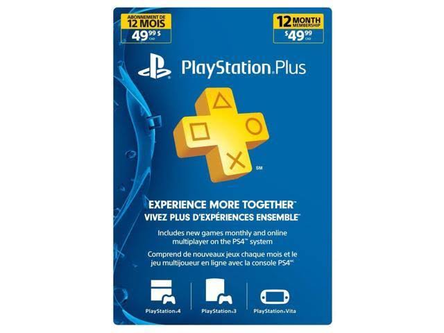 PlayStation Plus PSN Membership Card X718028