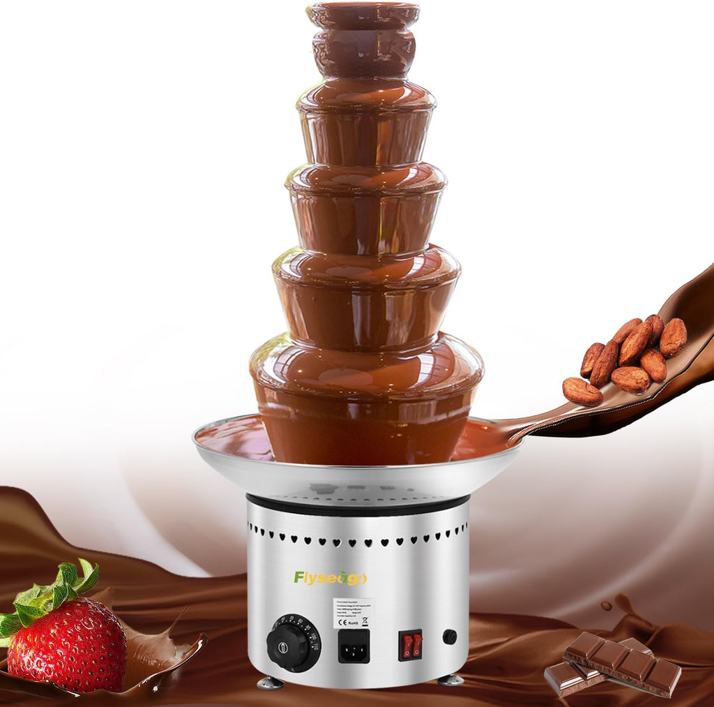 13.2 Lbs Stainless Steel Chocolate Fountain X125698
