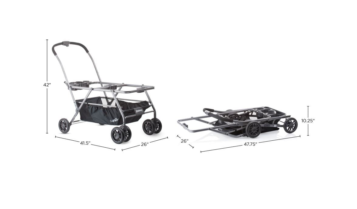 Twin Car Seat Stroller Frame P179