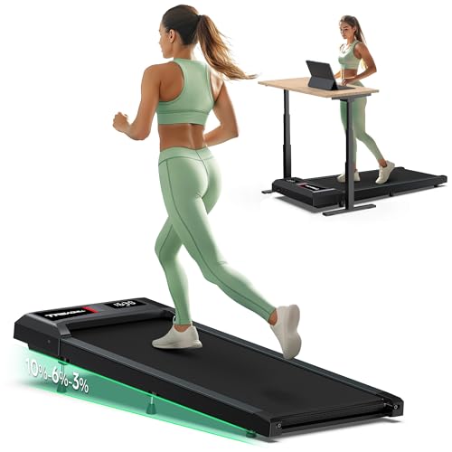 Under Desk Treadmill with Incline 300lb Capacity O779