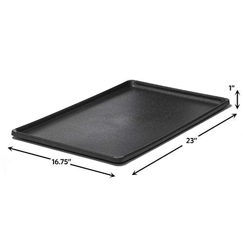 Black Plastic Replacement Pan for 42-inch Dog Crate W212