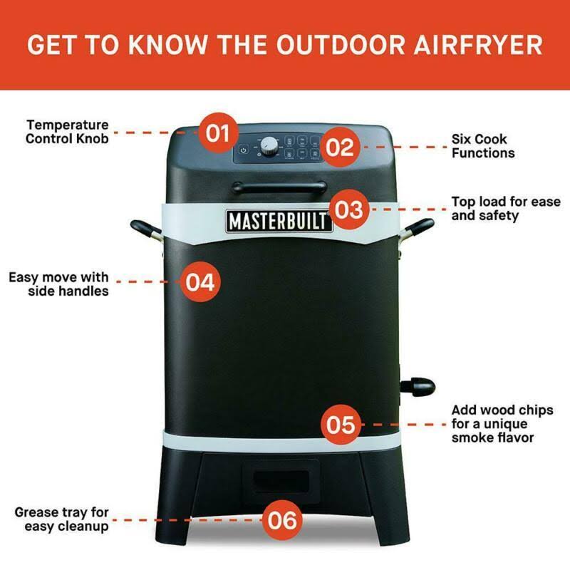 20 Quart 7-in-1 Outdoor Air Fryer C598