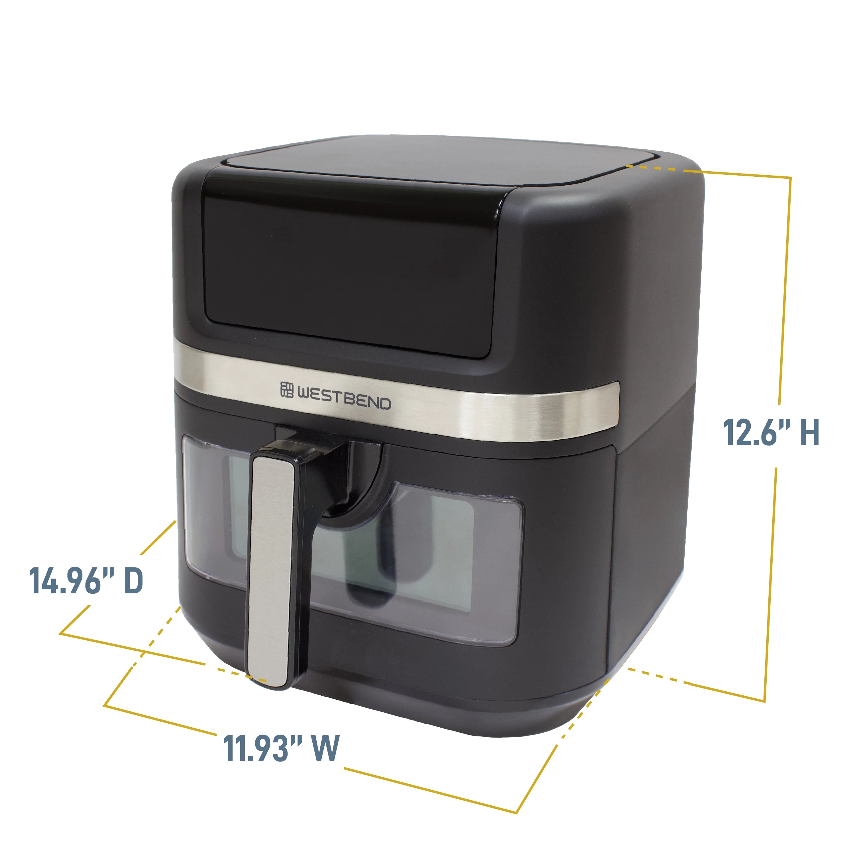 7QT Black Air Fryer V7405