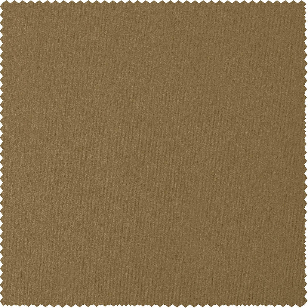 Amber Gold Blackout Velvet Curtains 50 X 96 B8479