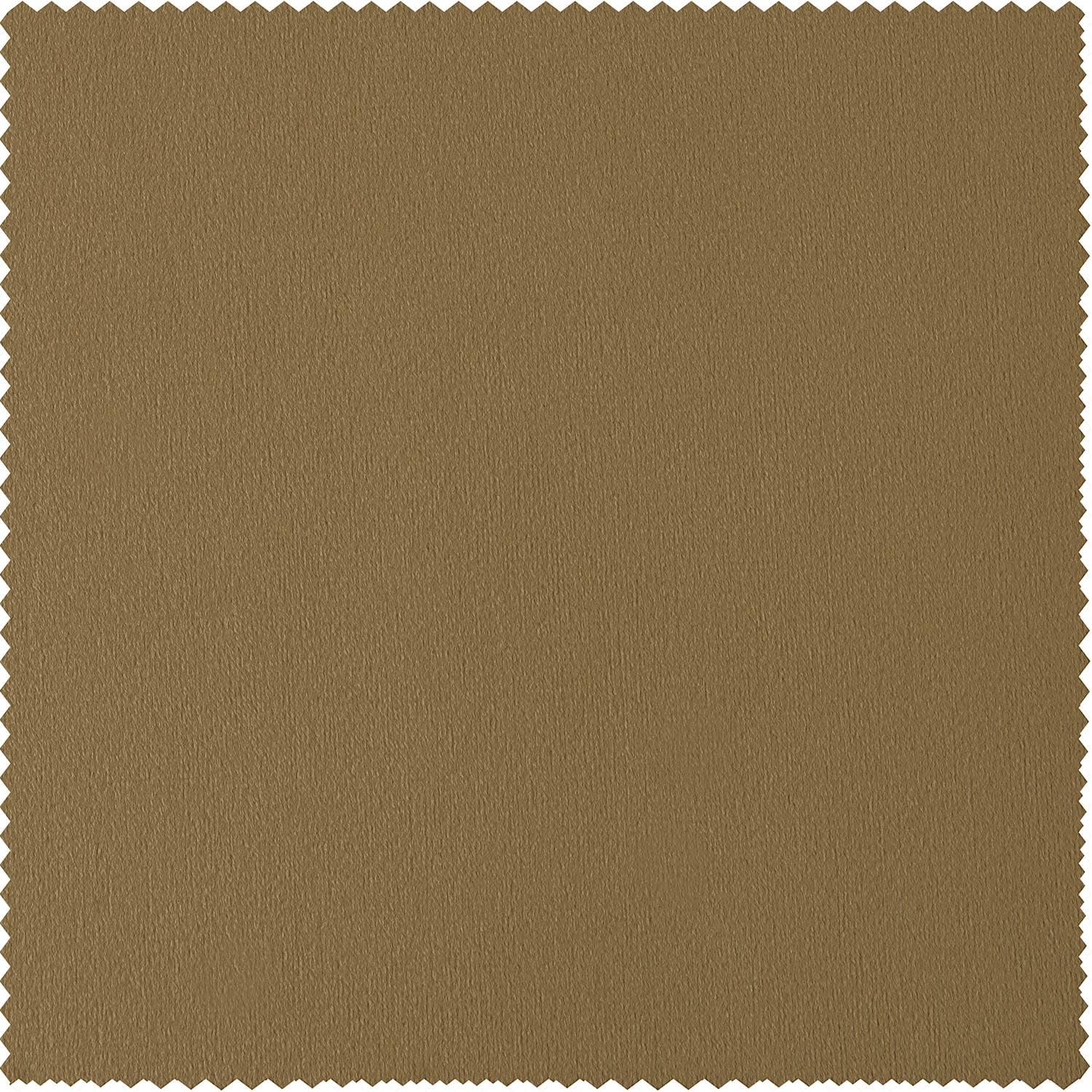Amber Gold Blackout Velvet Curtains 50 X 96 B8479