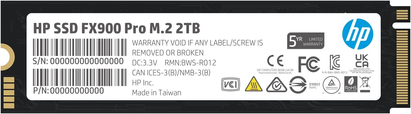 2TB NVMe GEN4 M.2 2280 Internal Solid State Drive T905