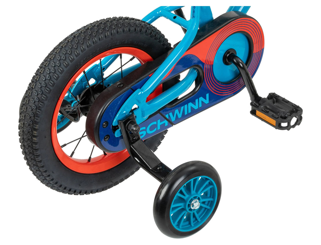 12 inch Blue Kids Bike with Training Wheels I323