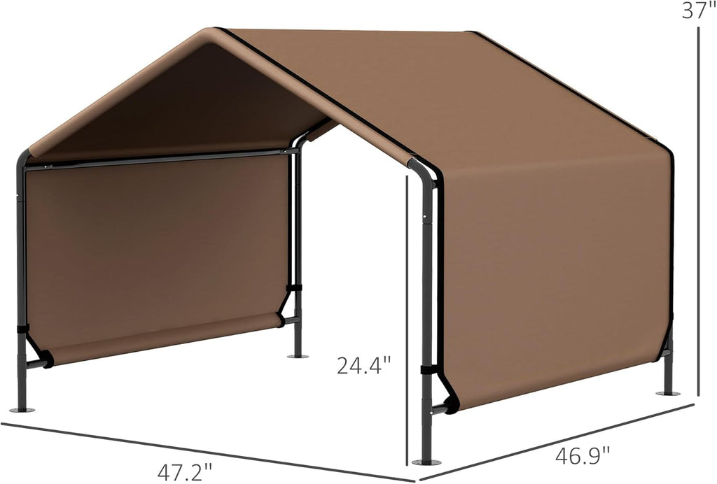 Brown Water Resistant Dog Tent R431482