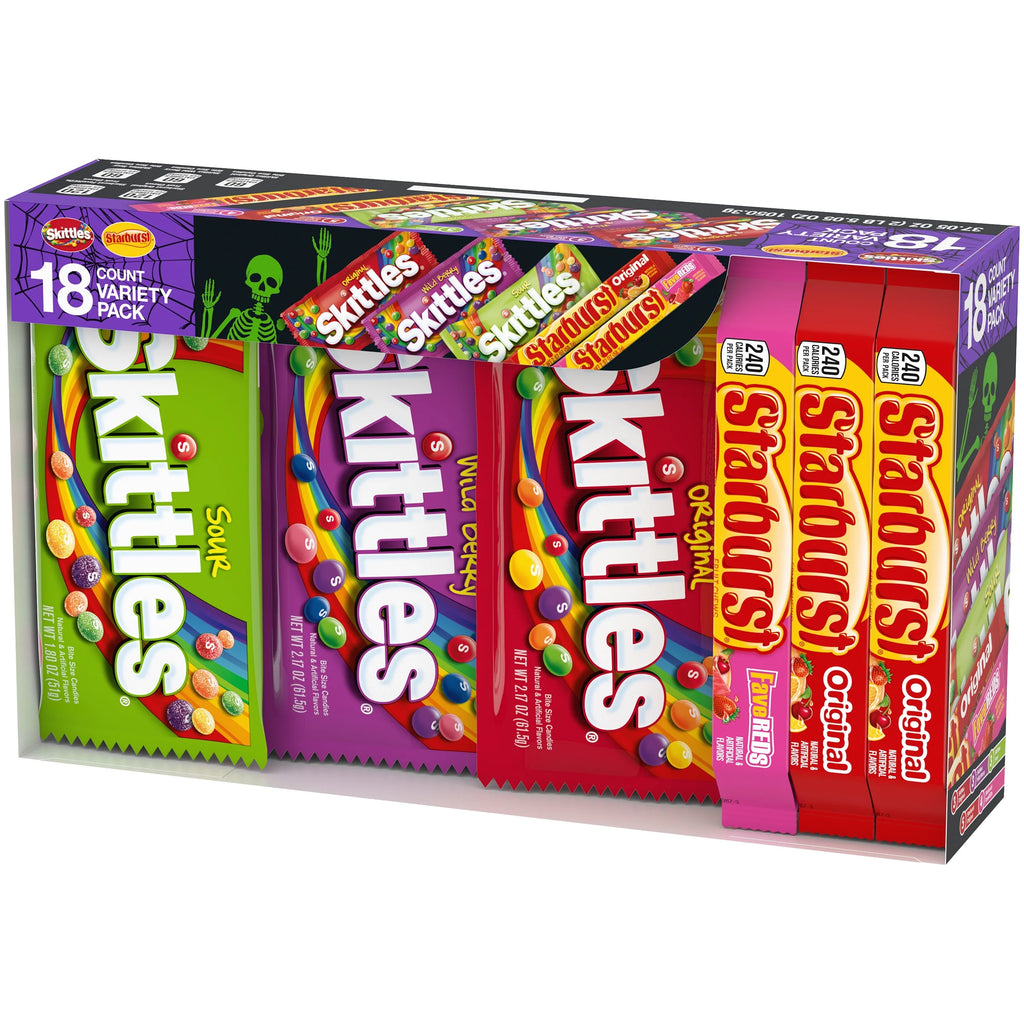 18 Count Mixed Chewy Candy Variety Pack O967307