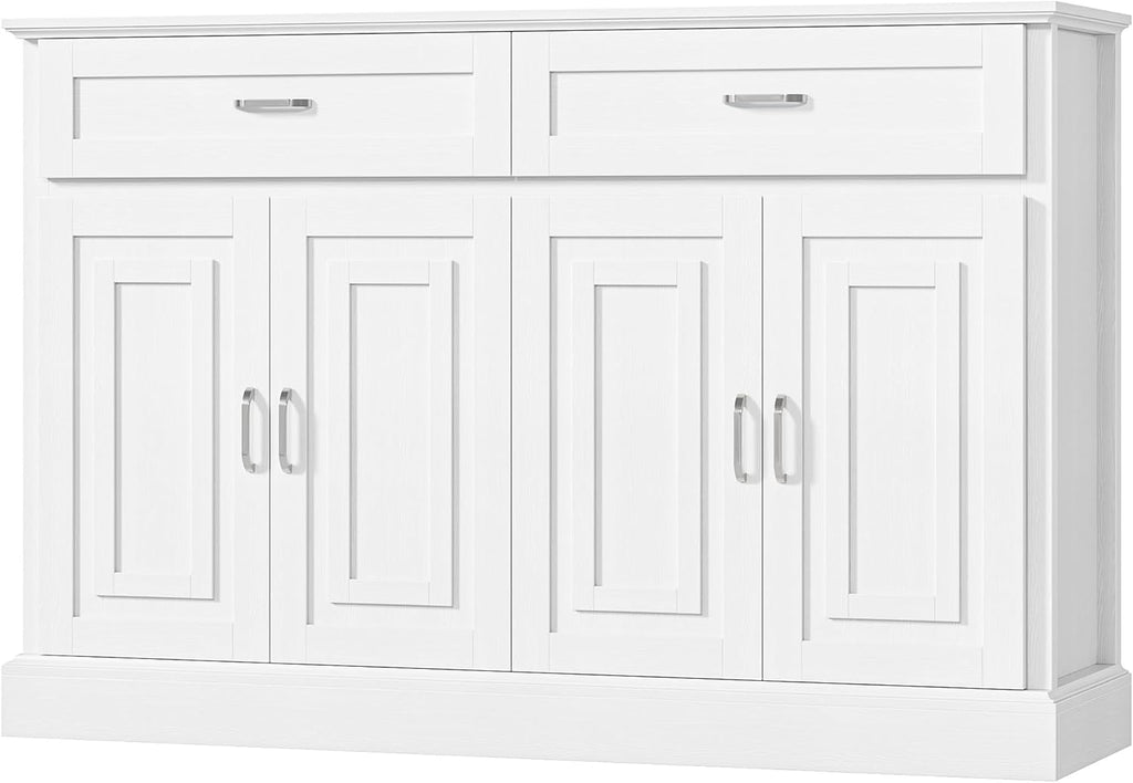 55.1" Sideboard Buffet Cabinet with 2 Drawers and 4 Doors R239