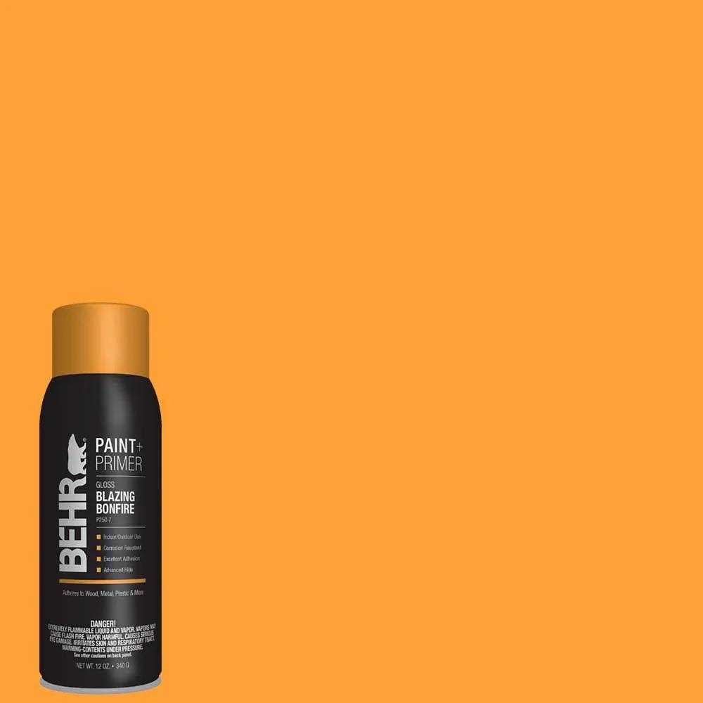 12 oz White Gloss Interior Exterior Spray Paint and Primer in One Aerosol A103040