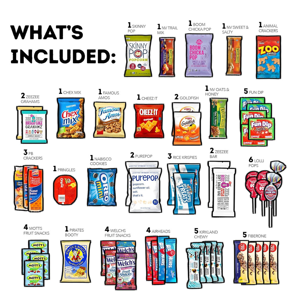 80 Count Snack Variety Pack E90675