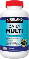 500 Tablets (3 Pack) Daily Multi U666