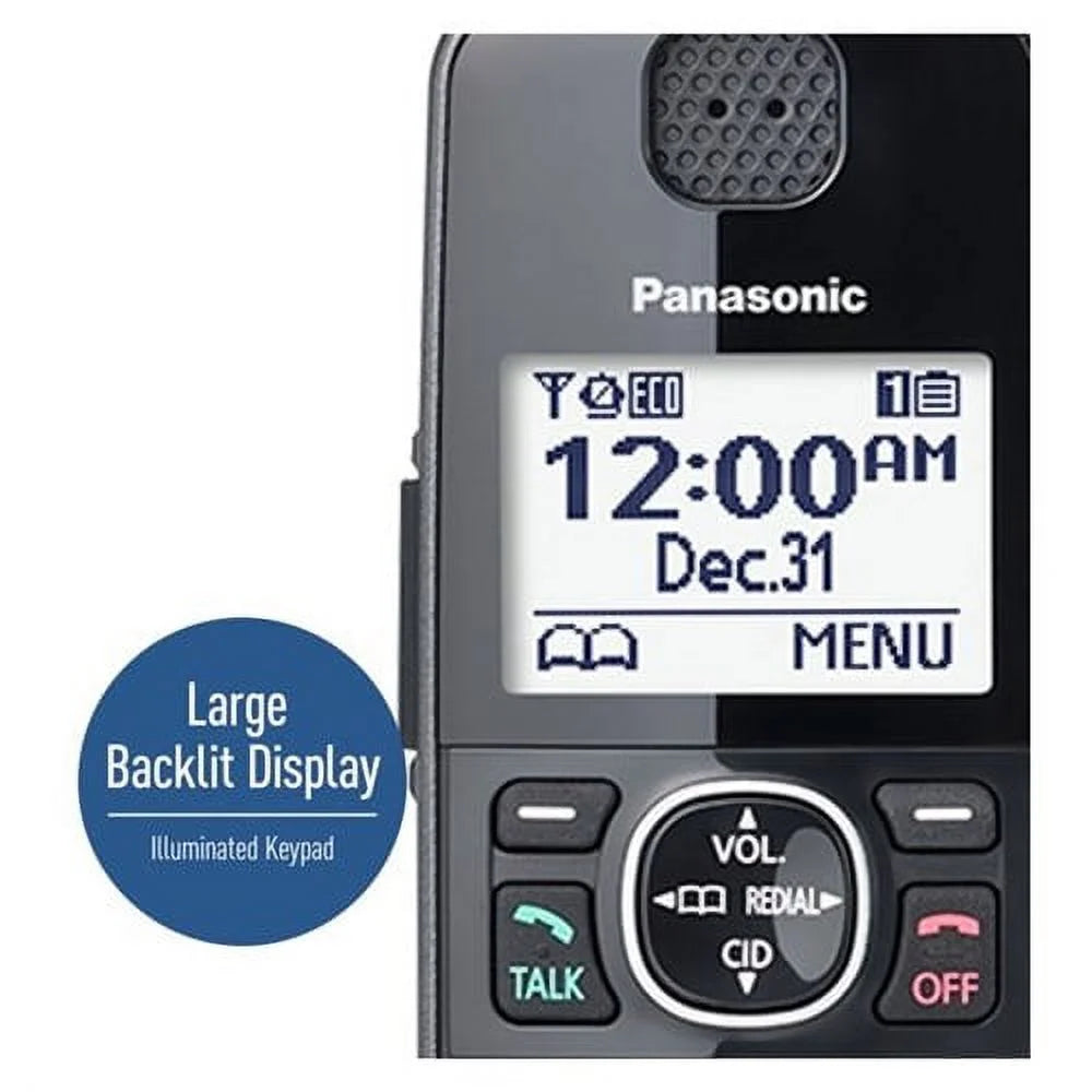 3 Handset Black Cordless Phone P32042