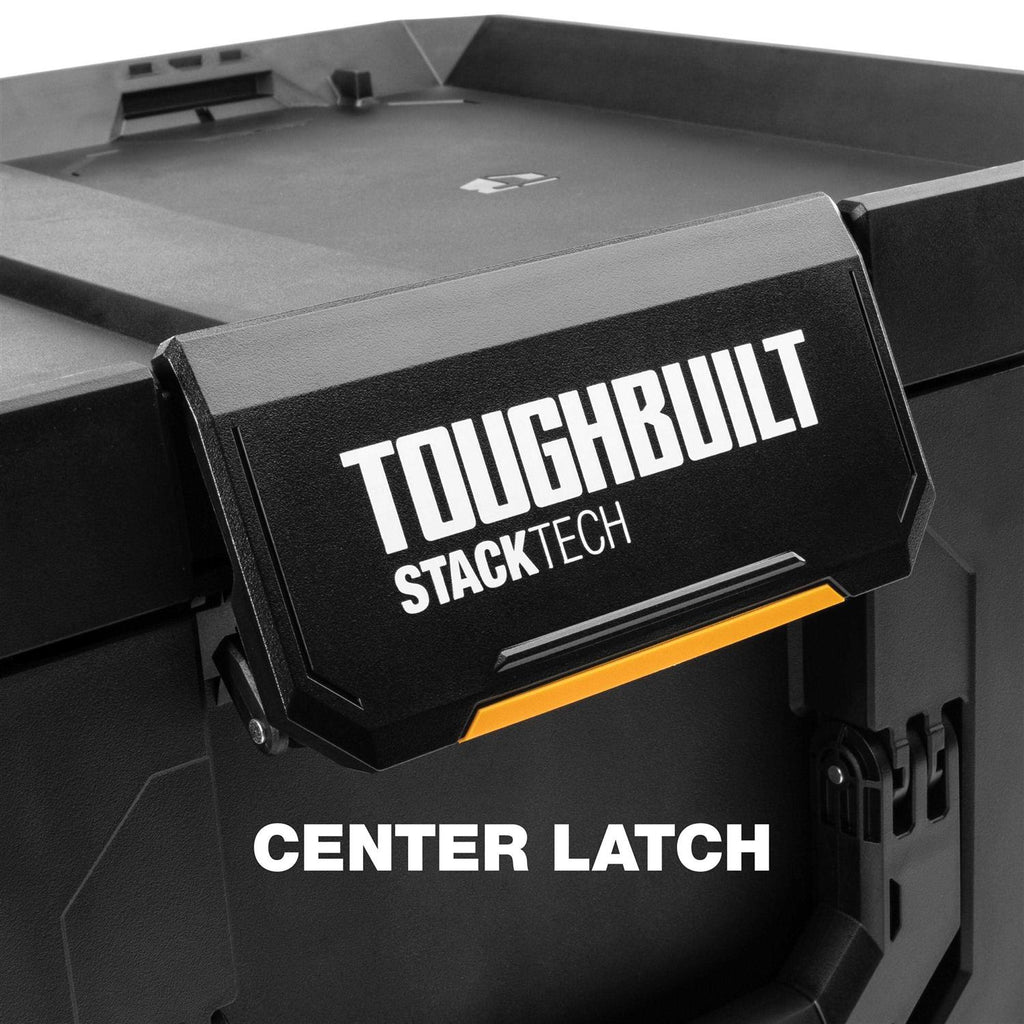 Large 21-in Black Plastic Lockable Tool Box D5055
