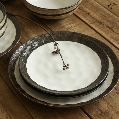 Beige 16-Piece Porcelain Dinnerware Set M79807