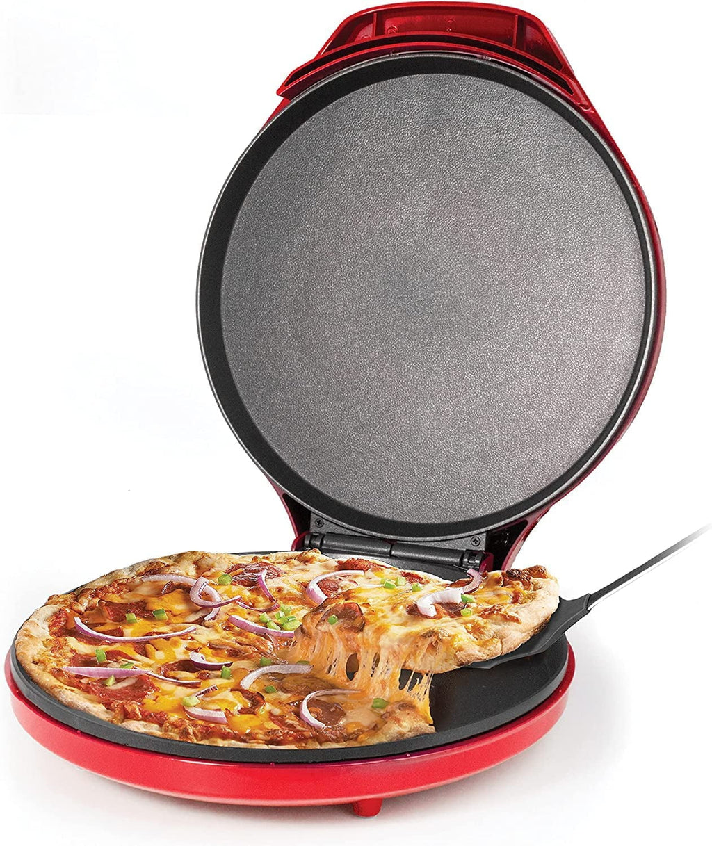 Countertop Pizza Maker with Pizza Cutter and 14" Round Parchment Paper (100 Sheets) K287760