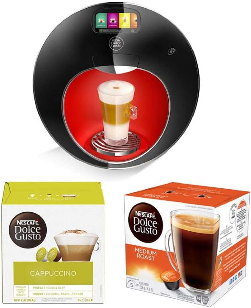 Coffee Machine for Espresso, Cappuccino and Latte Pods V4388