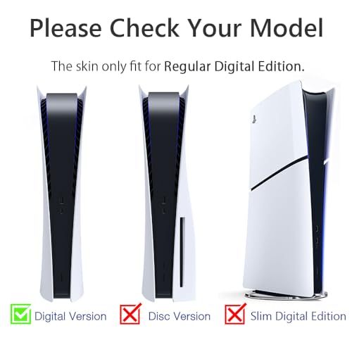 Spider Red PS5 Skin Digital Edition Console and Controller Cover Set Y6896