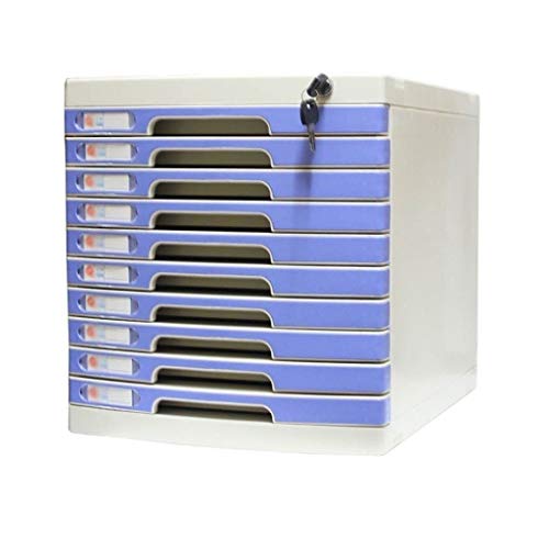 10-Layer Flat File Cabinet with Lock Q438592