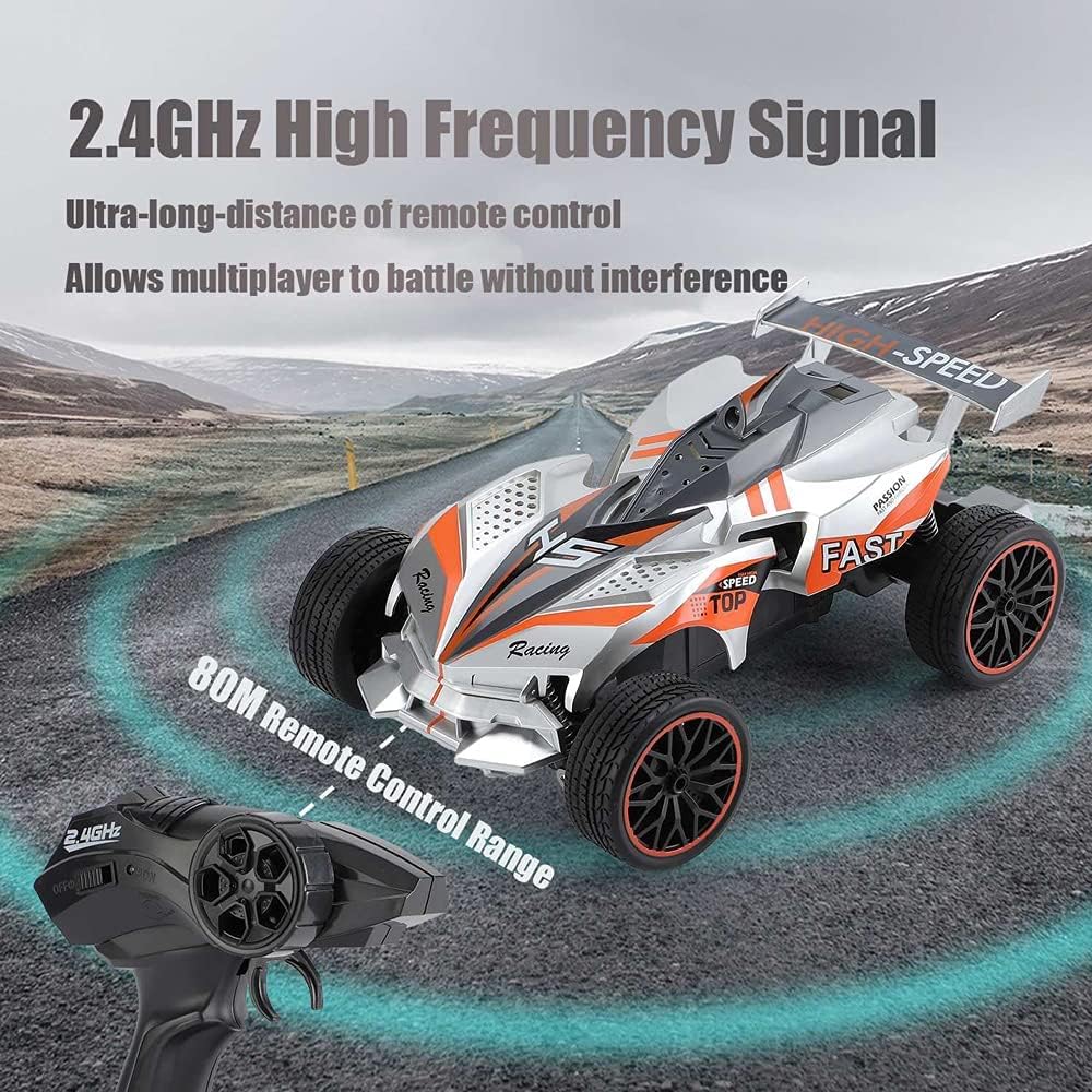 Remote Control Car with Colorful Led Lights and Rechargeable Battery O535256