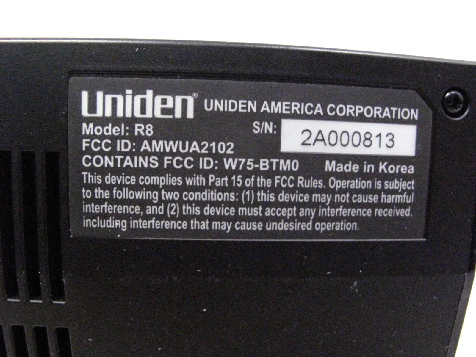 Restored Radar/Laser Detector with Built-In GPS Y497343