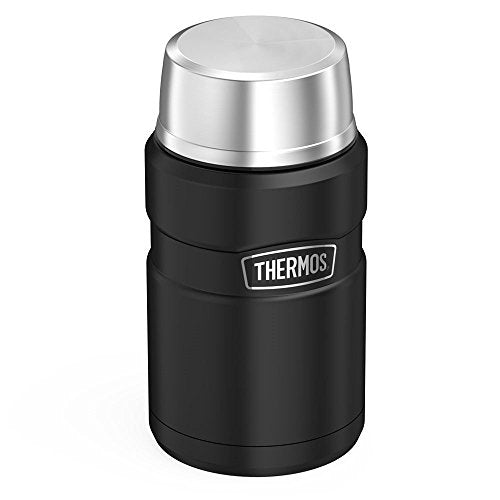 24 Ounce Blue Vacuum-Insulated Food Jar Q823