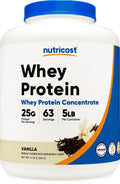 Vanilla Whey Protein Concentrate Powder 5LBS W42032