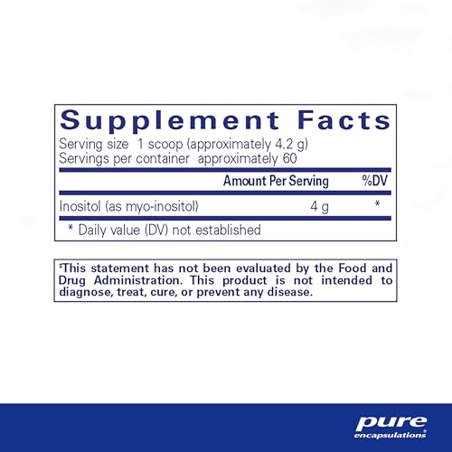Inositol Powder Supplement - 8.8 Ounces I382