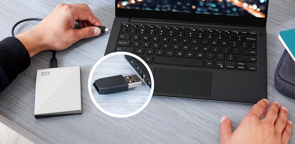 2TB Portable External Hard Drive Silver J866739