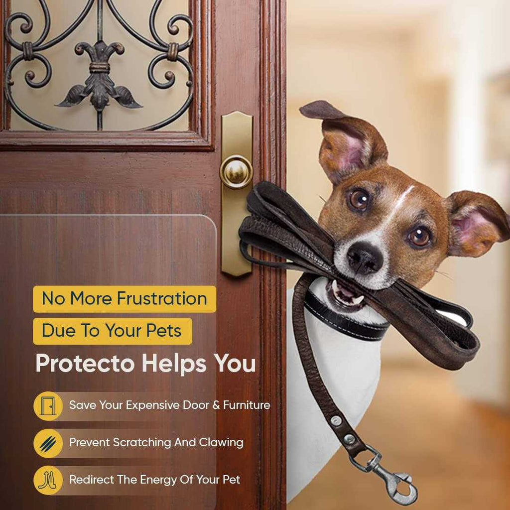 Pet Scratch Protector Door Guard Wood Furniture Shield T771668