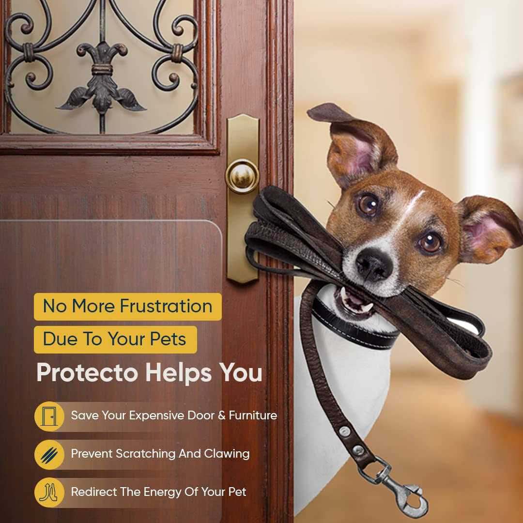 Pet Scratch Protector Door Guard Wood Furniture Shield T771668
