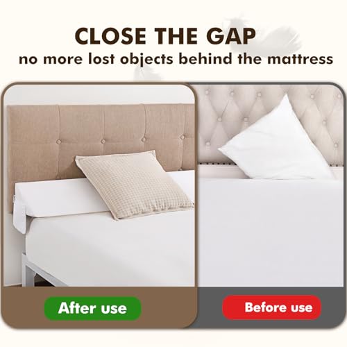 Blue 76"x10"x6" King Bed Wedge Pillow N71883