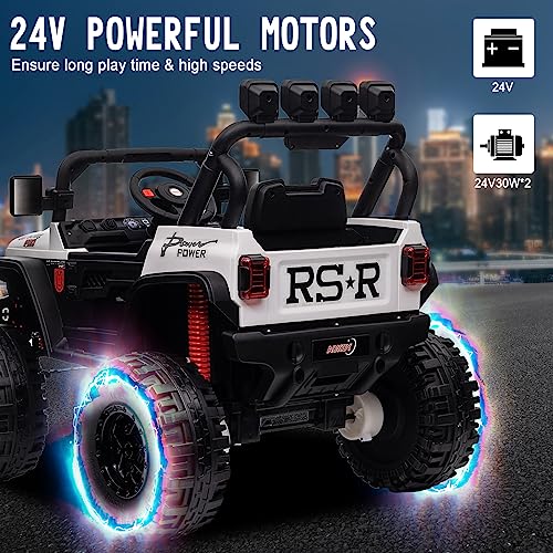 Black 24V Ride On Car with Remote Control E653289
