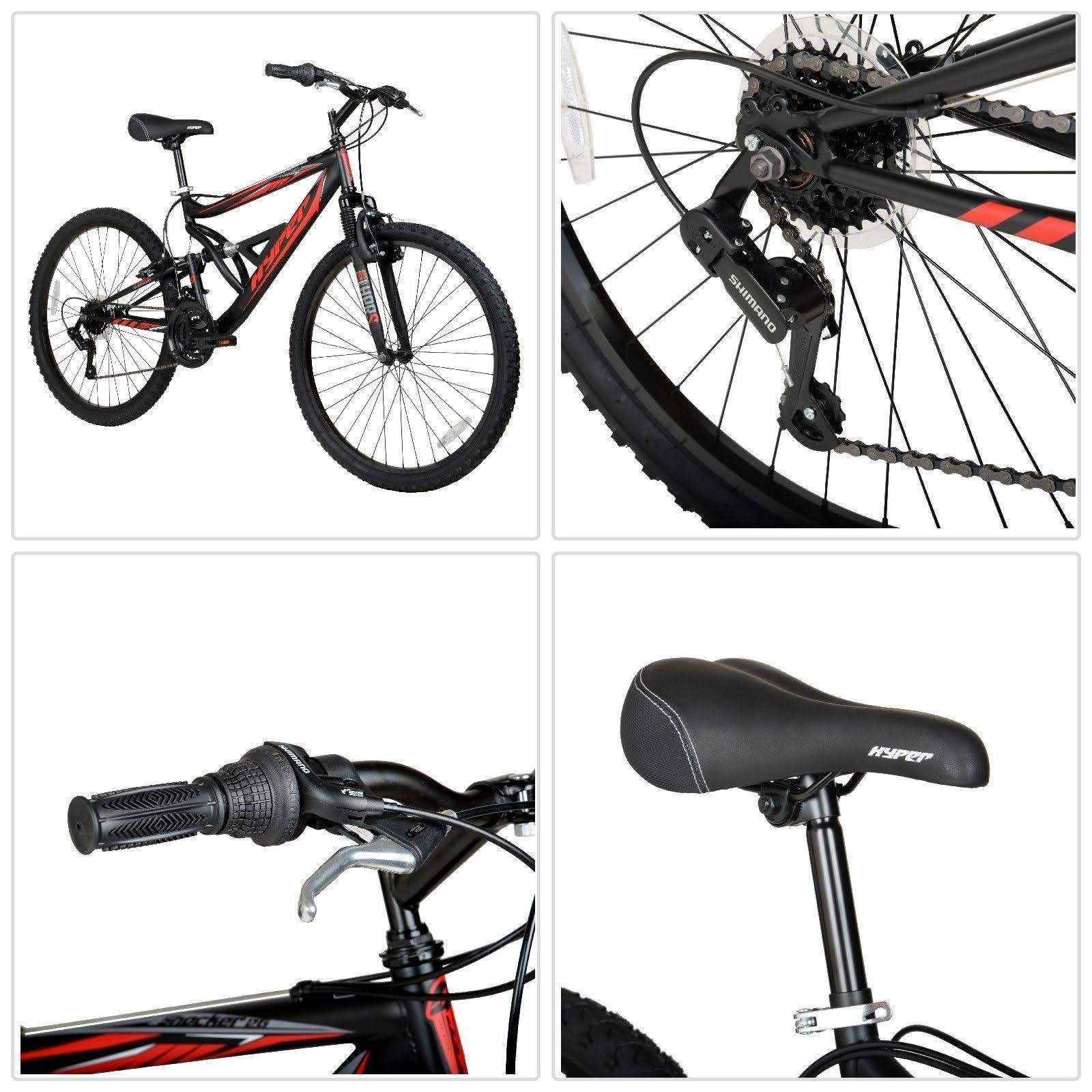 Black Dual Suspension Mountain Bike K723682