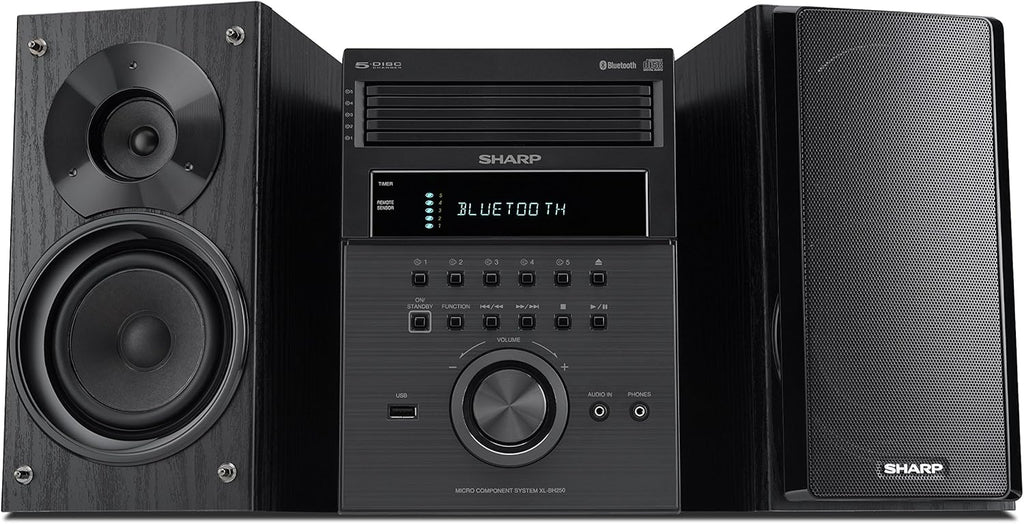 5-Disc Micro Shelf Speaker System with Bluetooth U410