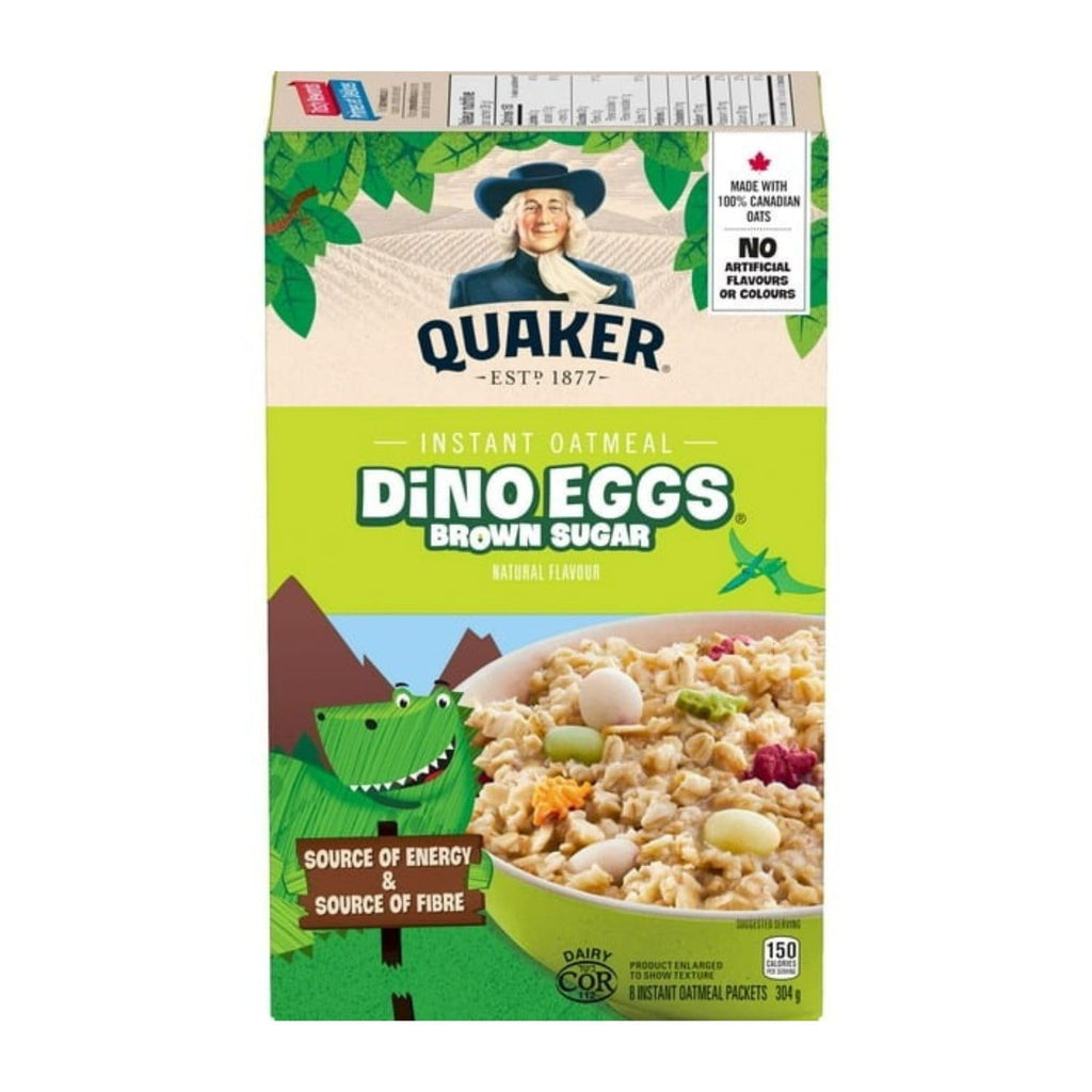 Dino Eggs Brown Sugar Instant Oatmeal, 10.7 oz (Pack of 2) K207