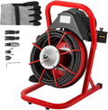 50 Ft x 3/8 Inch 250W Portable Electric Drain Auger with Cutters Glove K75430