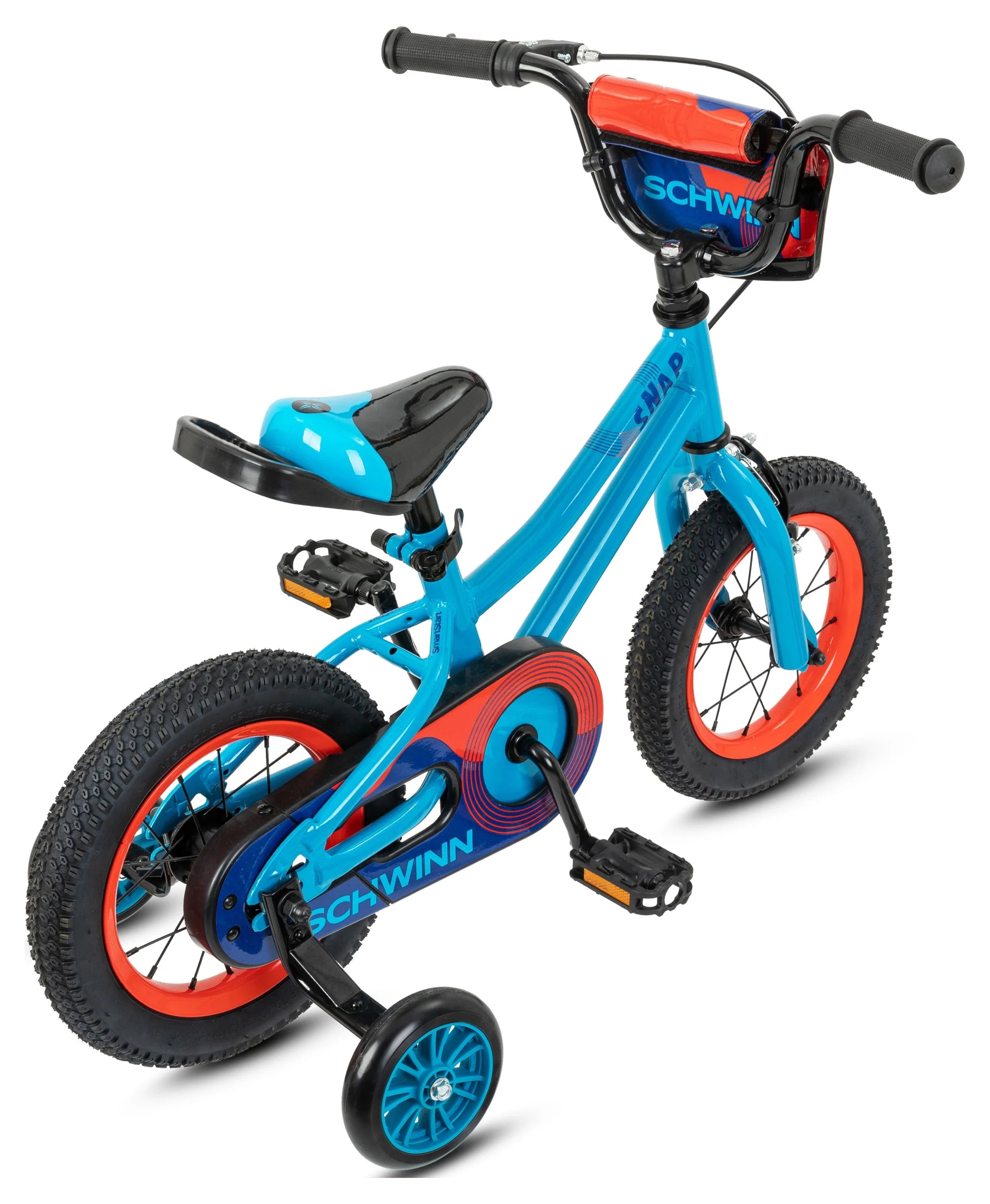 12 inch Blue Kids Bike with Training Wheels I323